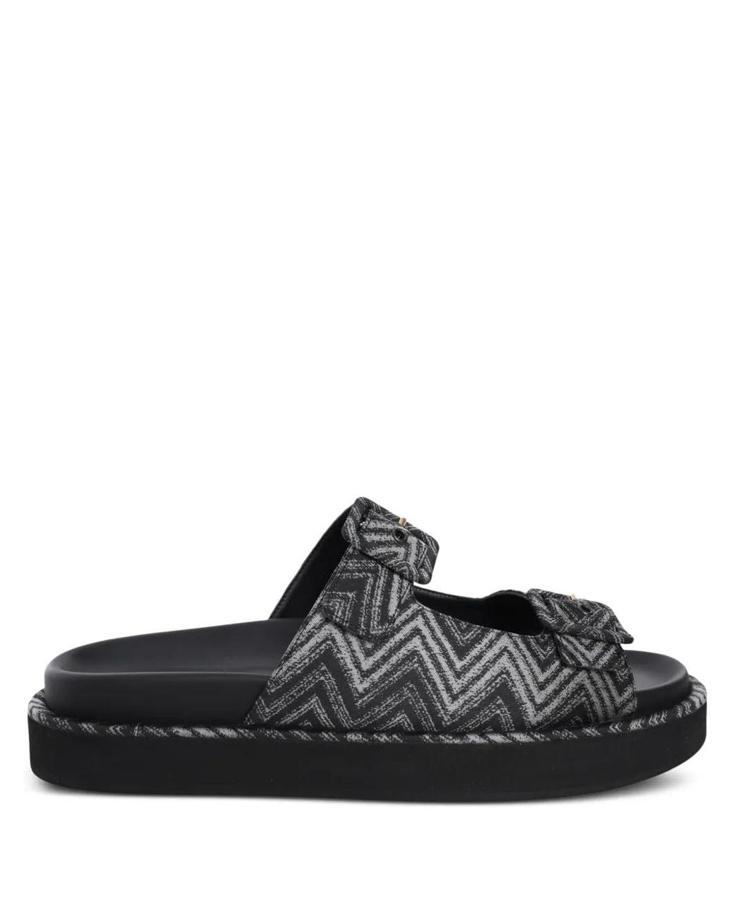Missoni Clea Sandalen Met Zigzag-Patroon in het Black