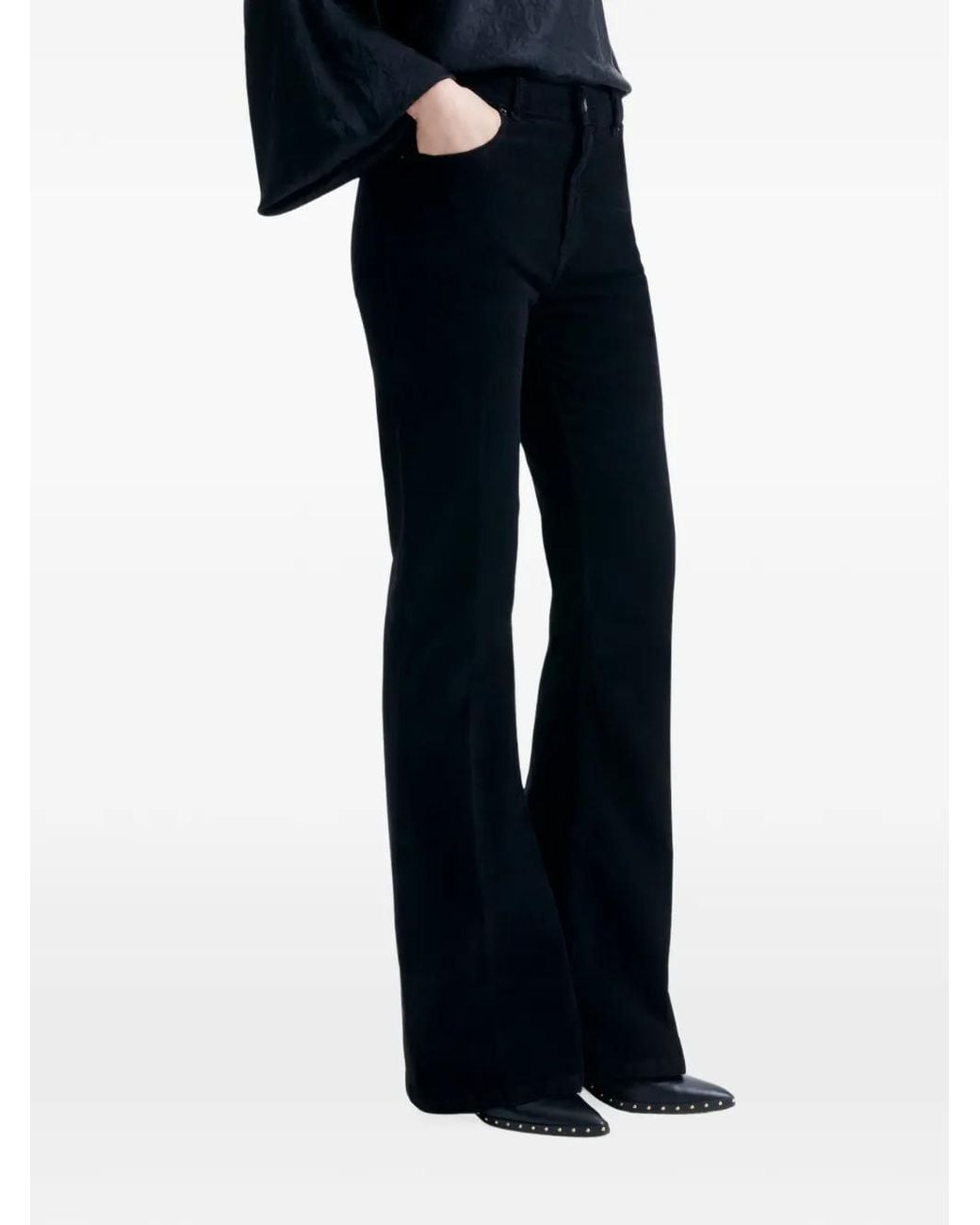 Vanessa Bruno Blue Jerry Flared Jeans