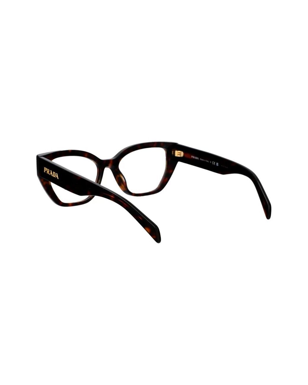 Occhiali Cat-Eye di Prada in Brown