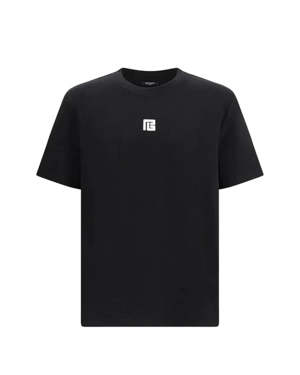 Balmain Black Loose-Sleeve T-Shirt