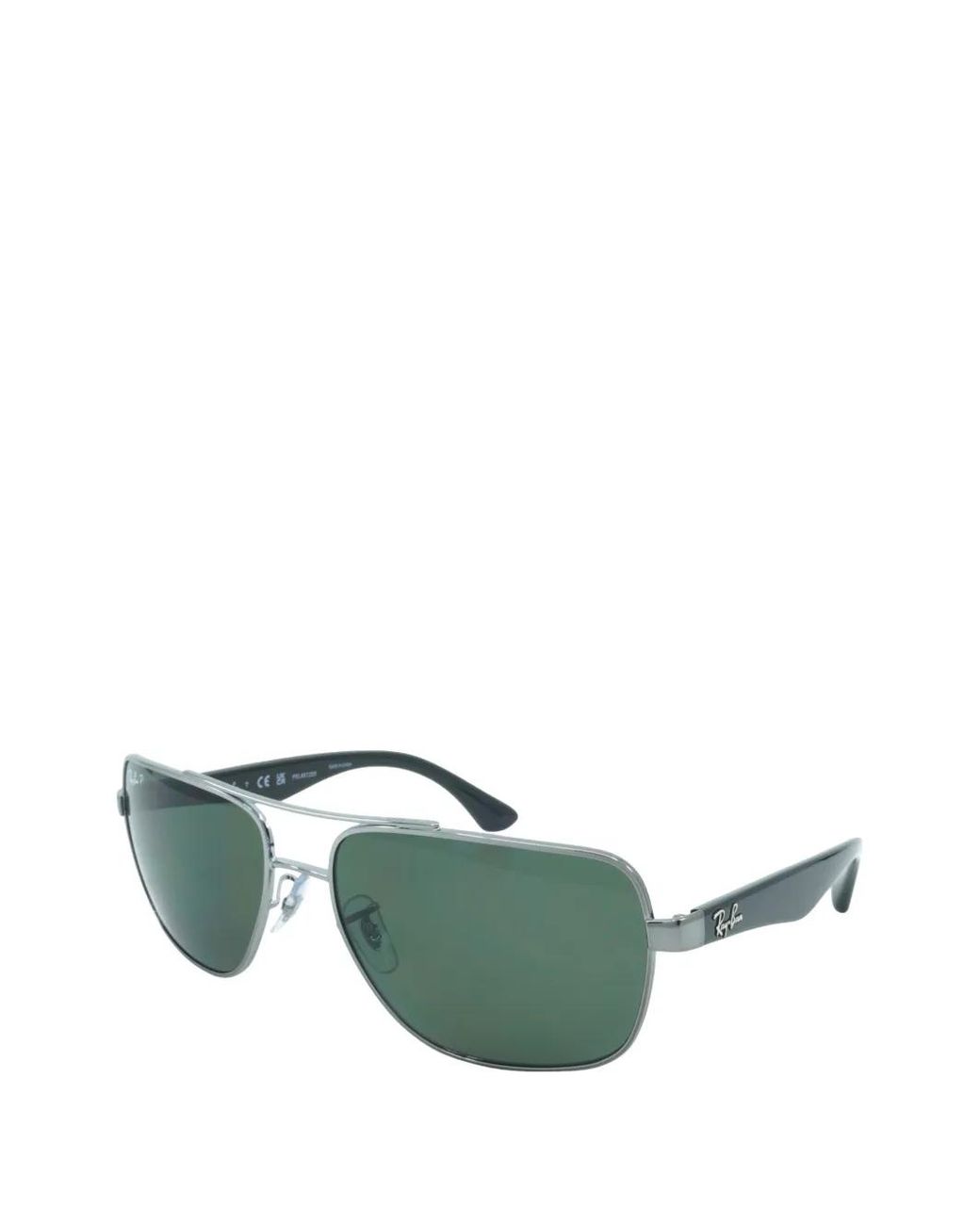 Ray-Ban Green Square-Frame Sunglasses for men