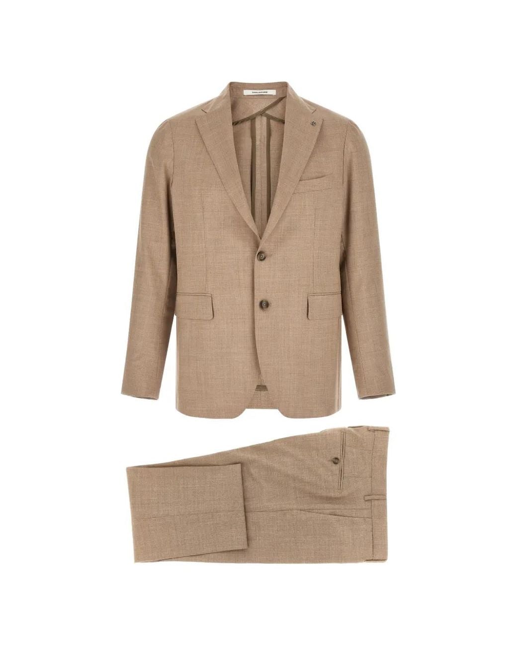 Tagliatore Natural Single-Breasted Suit for men