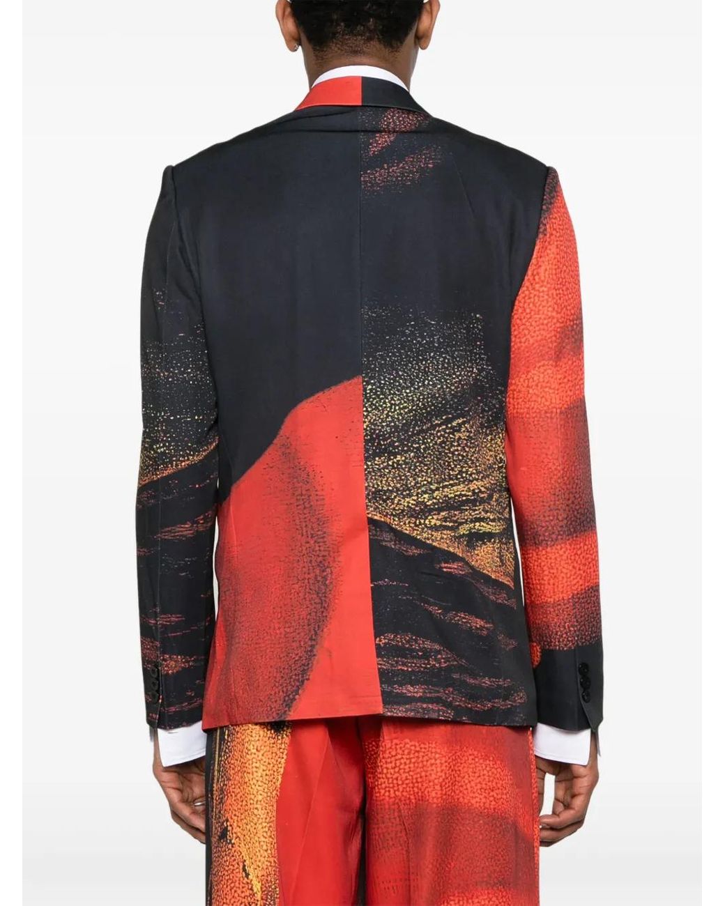 Kidsuper Red Spiralingman Blazer for men