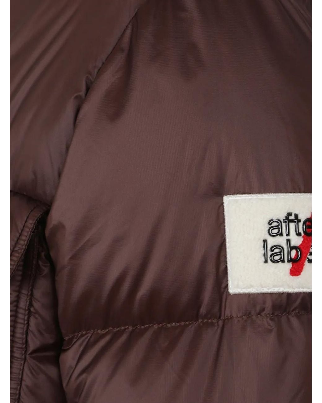 AFTER LABEL Brown Doudoune À Capuche for men
