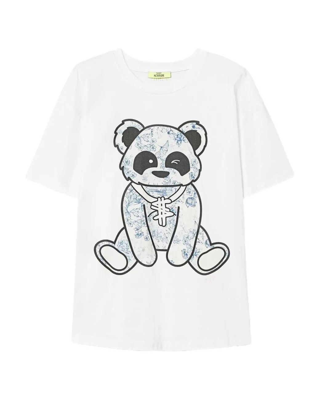 Twinset White Bear Motif T-Shirt