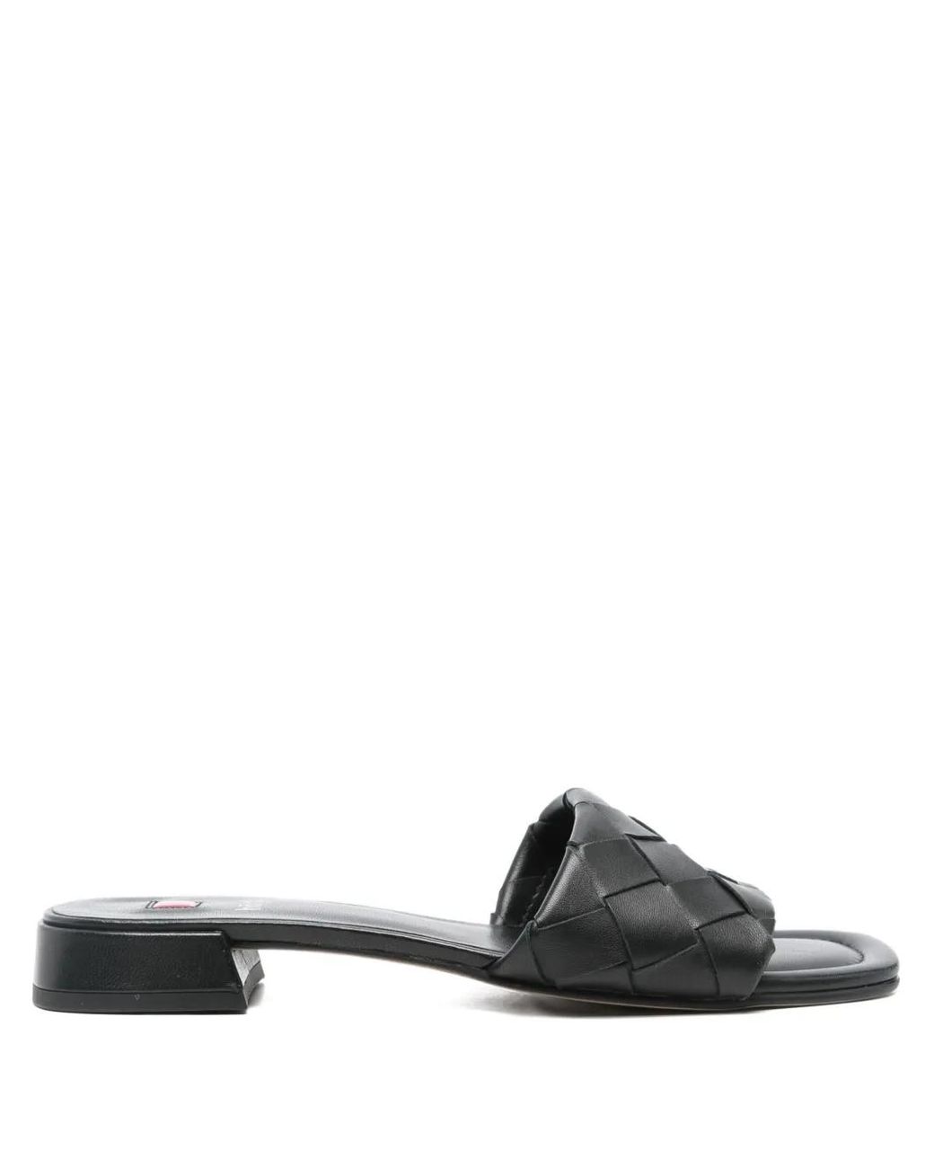 Högl White Felina Interwoven Sandals