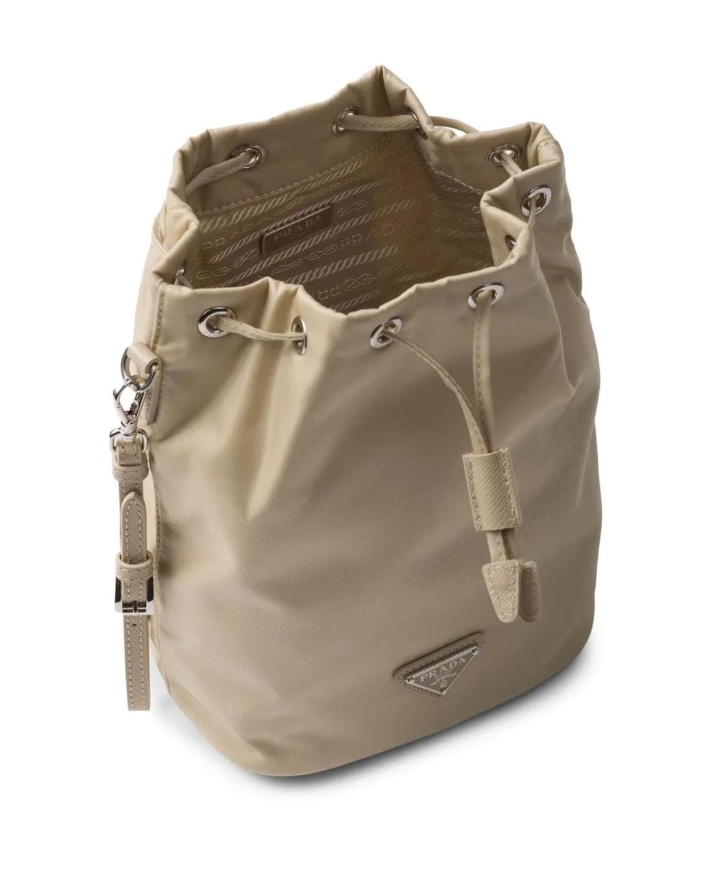 Prada Natural Re-Nylon Pouch