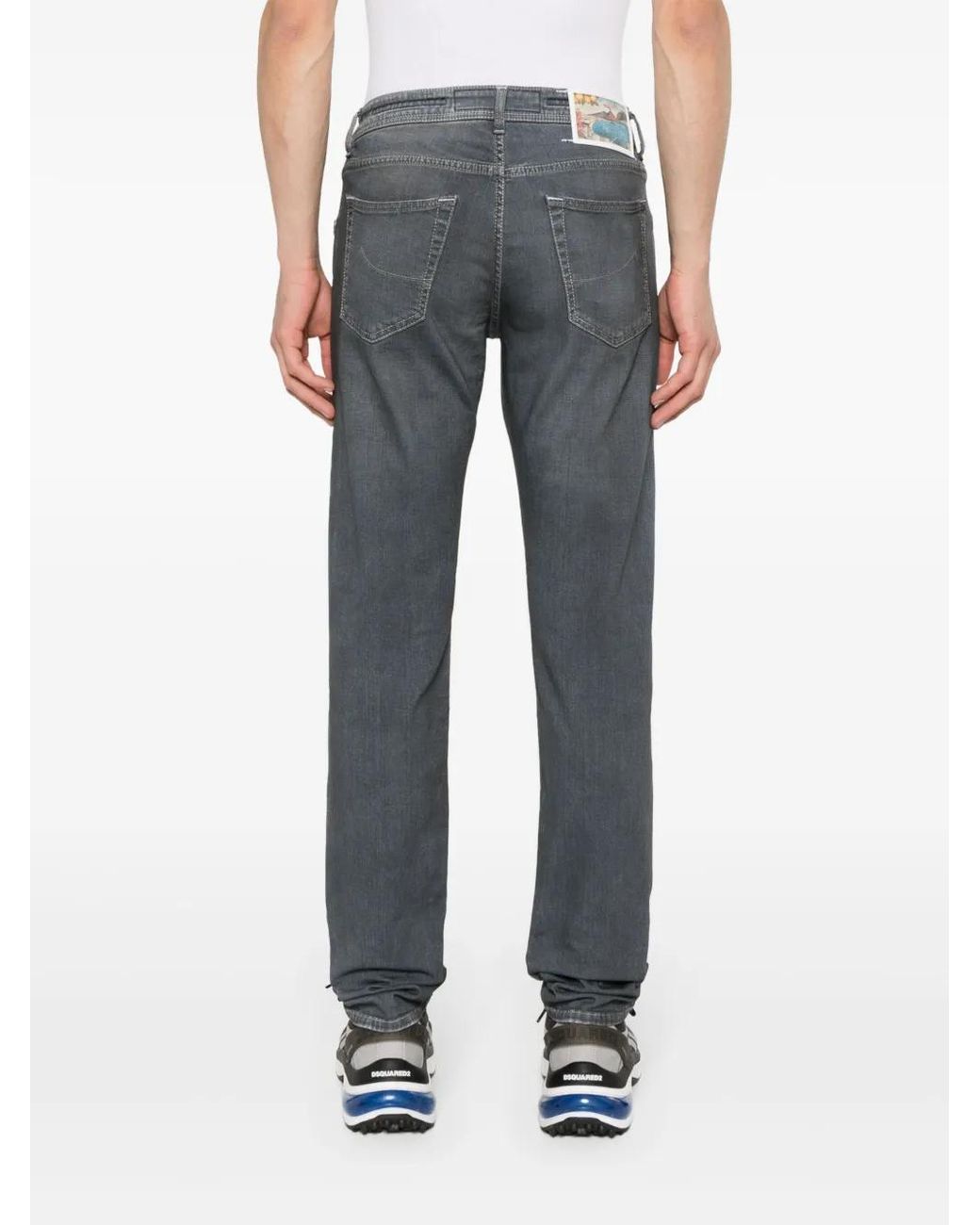 Jacob Cohen Blue Nick Slim-Fit Jeans for men