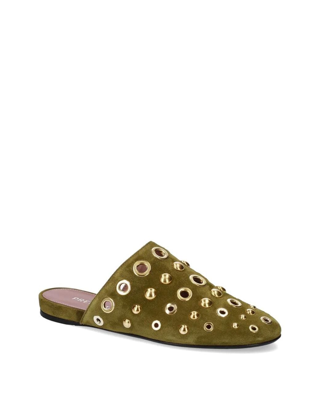 Premiata Green Mocassins En Daim
