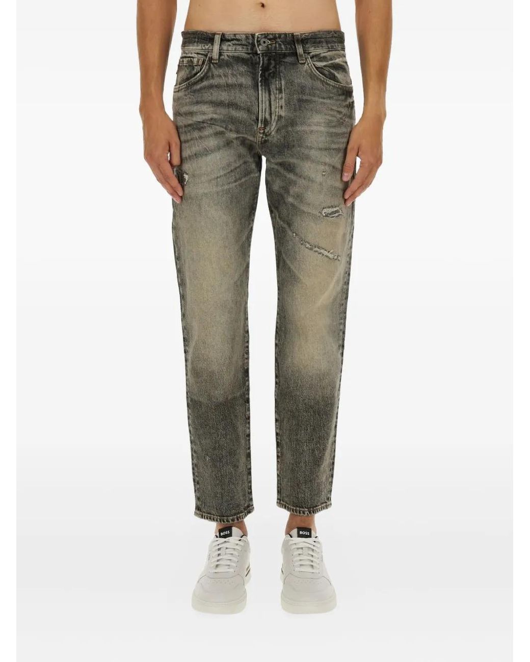 Boss Green Distressed Jeans for men