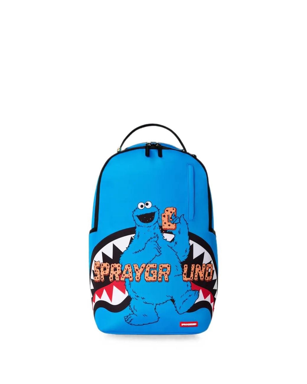 Sprayground Blue Sac À Dos Sesame Street Cookie Monster Take A Bite for men