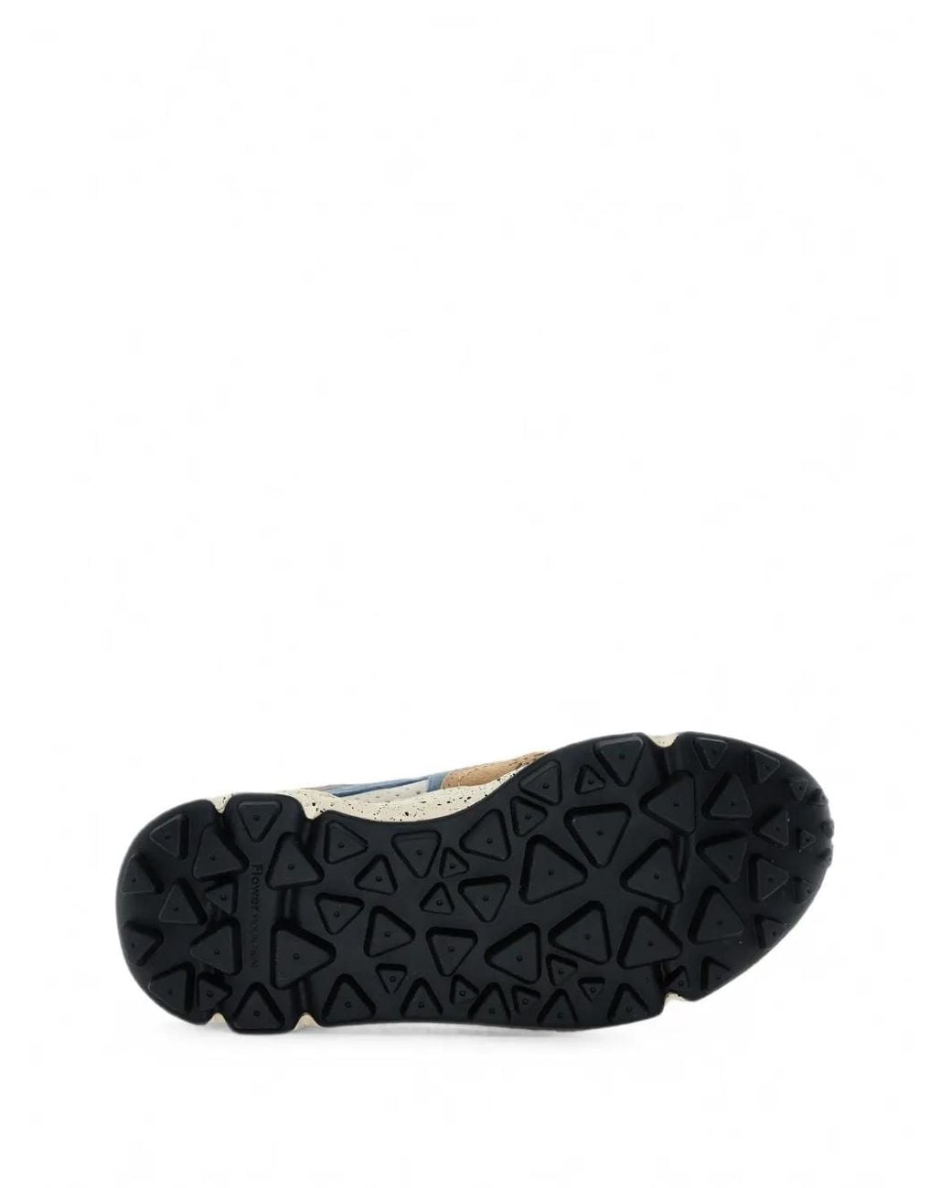 Flower Mountain Blue Yamano 3 Suede-Panelled Sneakers for men