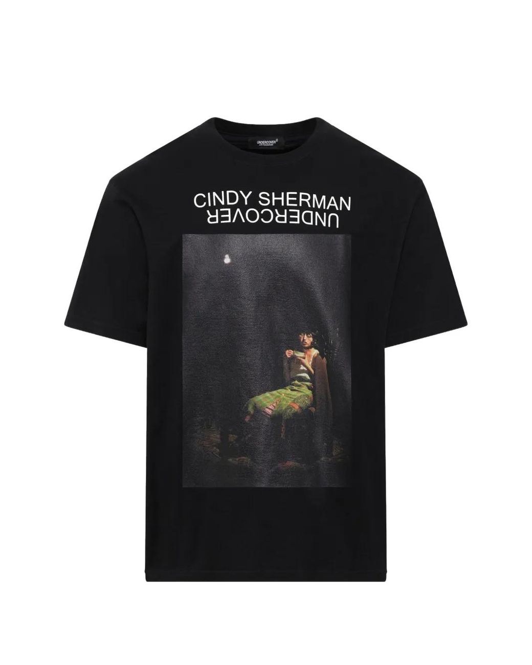 Undercover Black Cindy Sherman Untitled 300 Graphic-Print T-Shirt for men