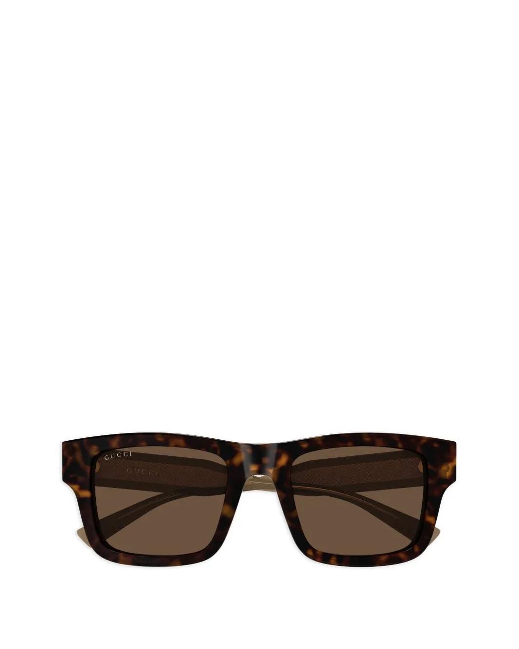 Gucci Gray Square-Frame Sunglasses for men