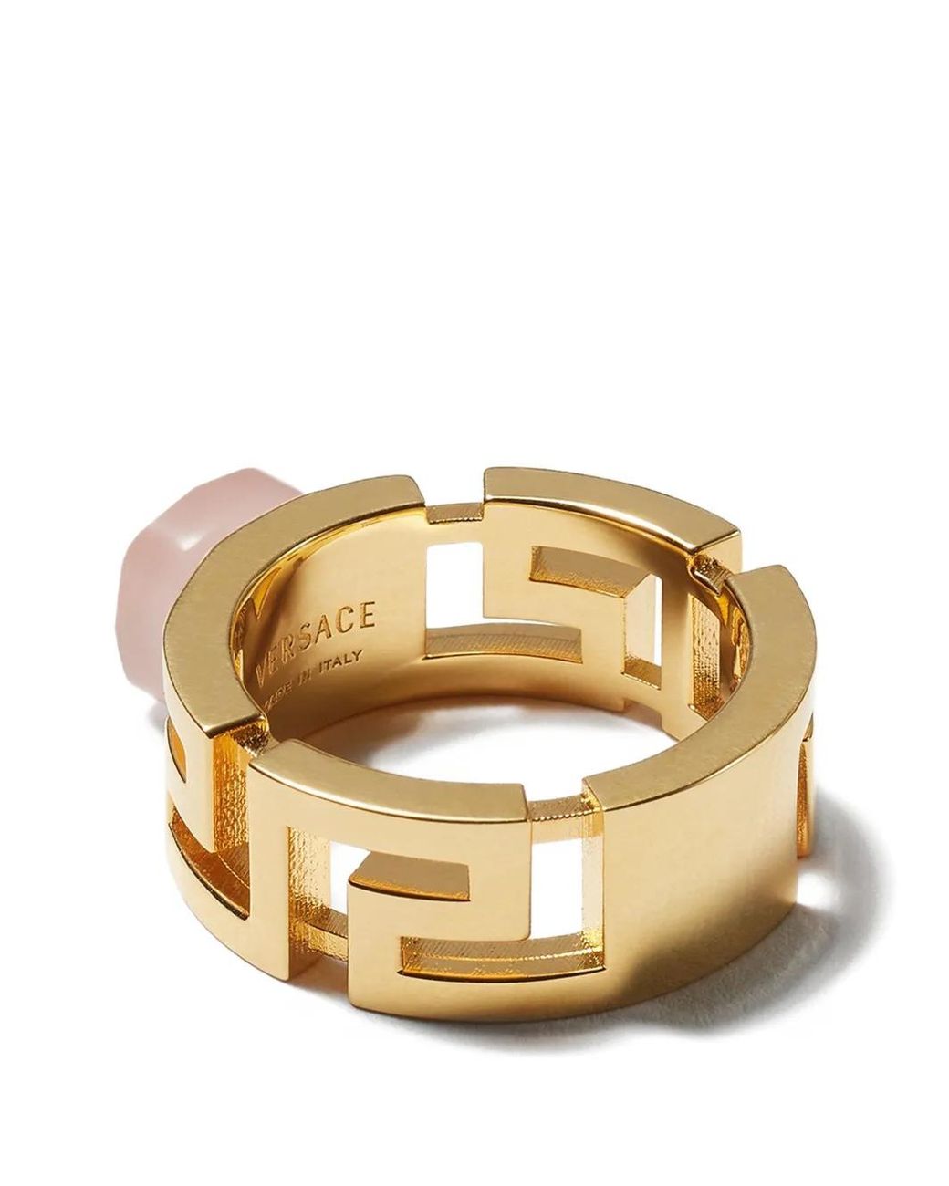 Versace Natural Greca Ring