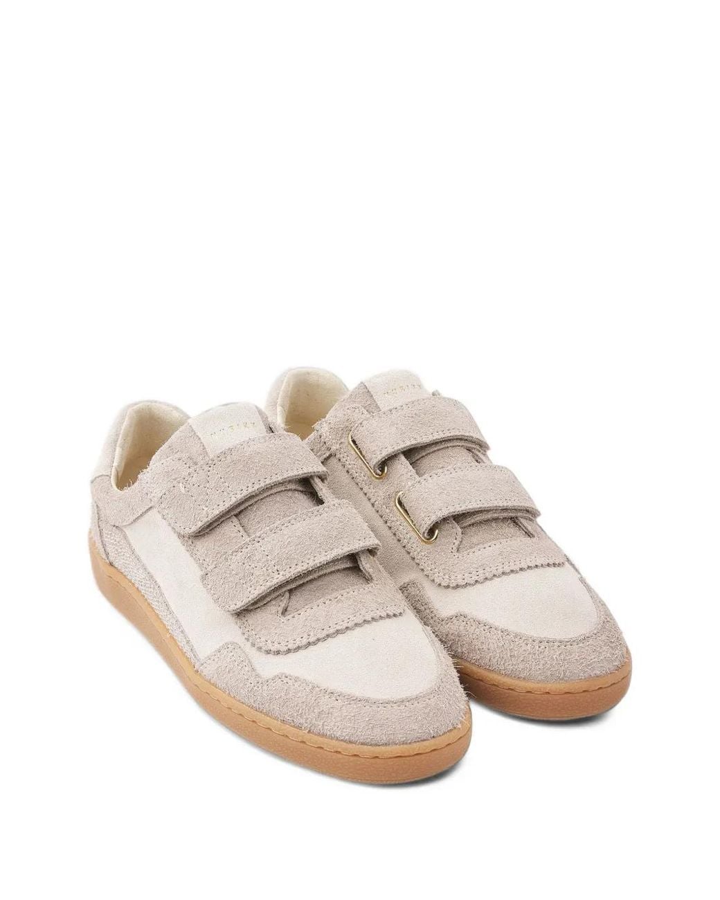 Nubikk White Ray Venti Touch-Strap Sneakers