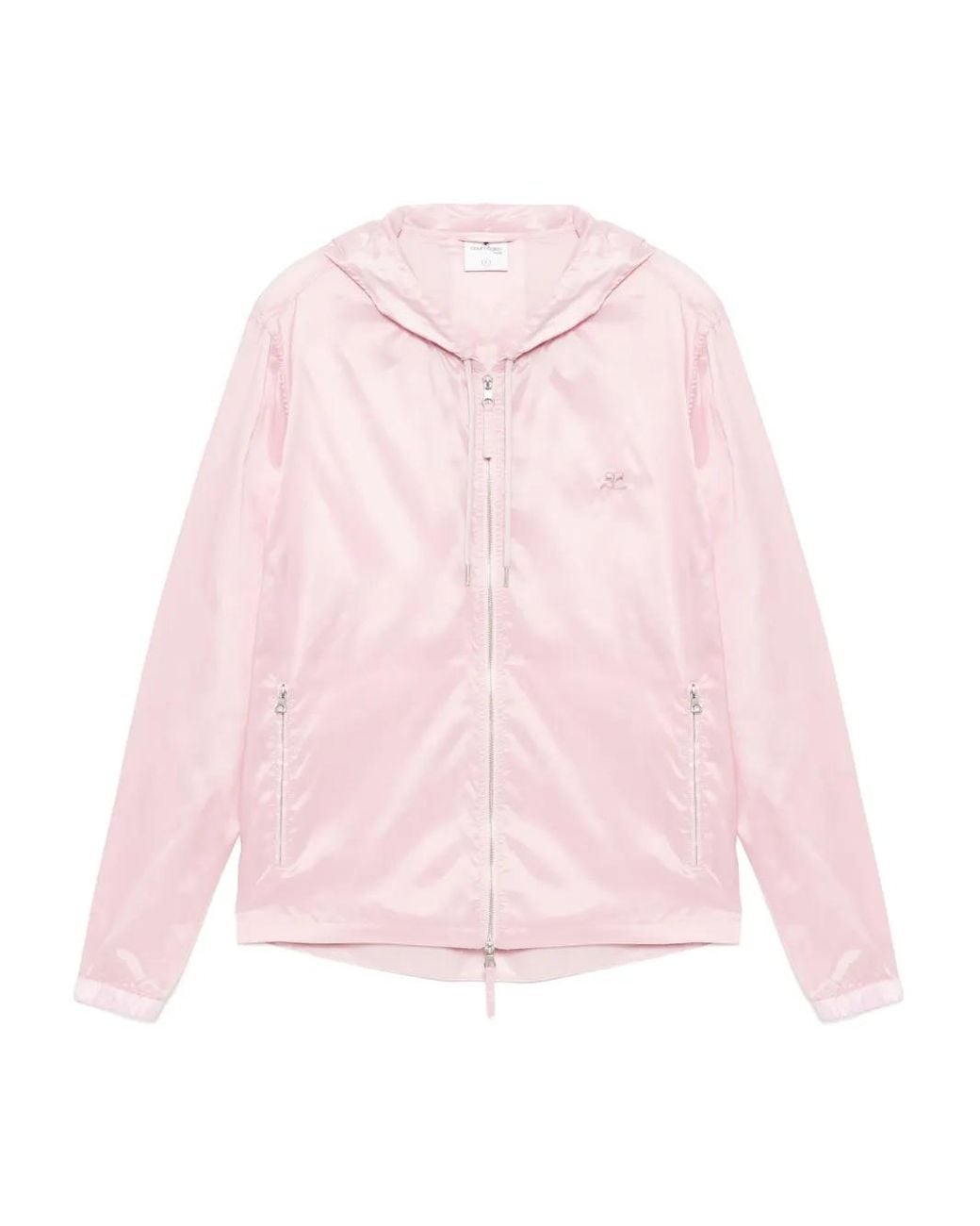 Cortavientos Con Capucha Courreges de color Pink