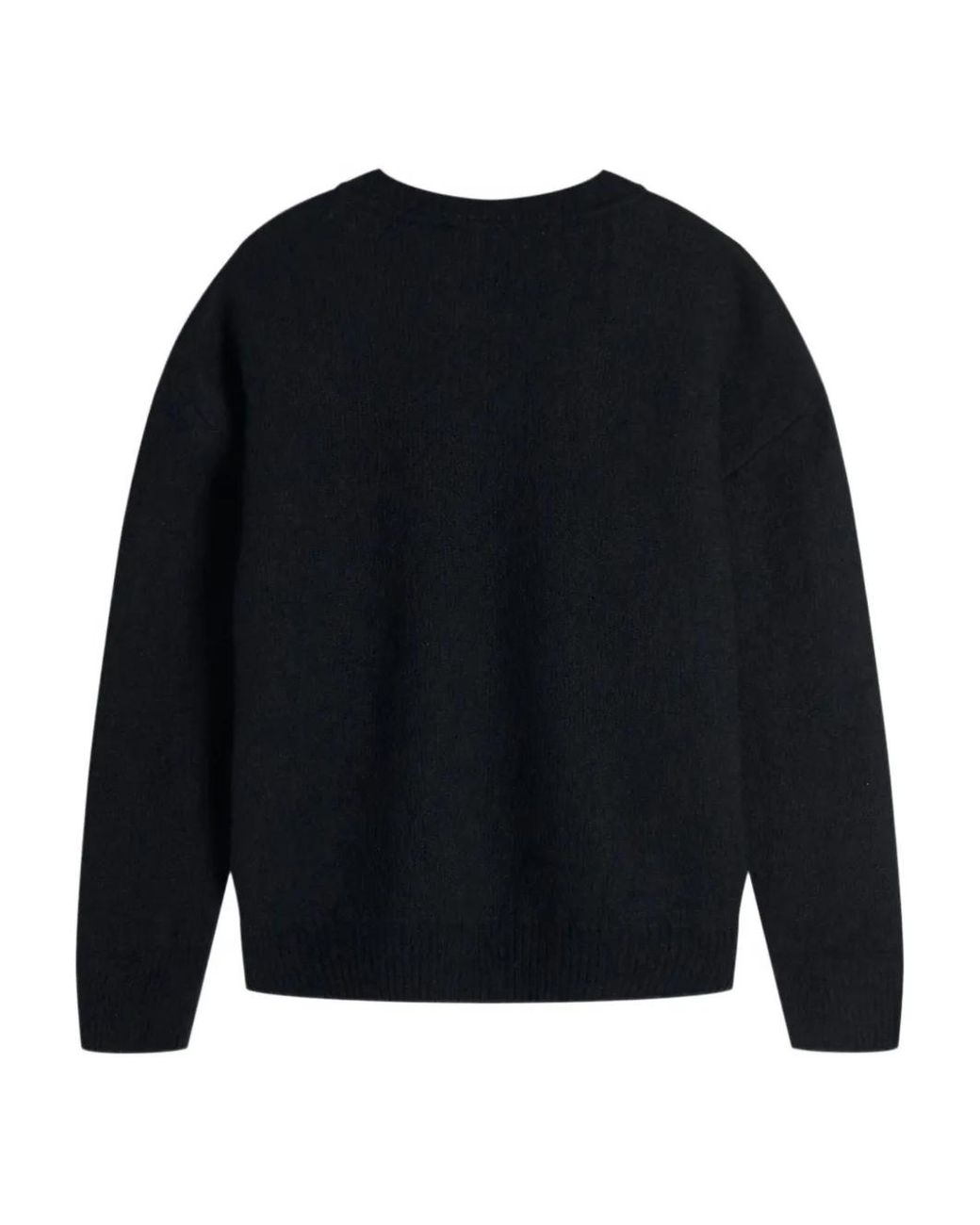 Simone Rocha Black Embellished Alpaca Sweater