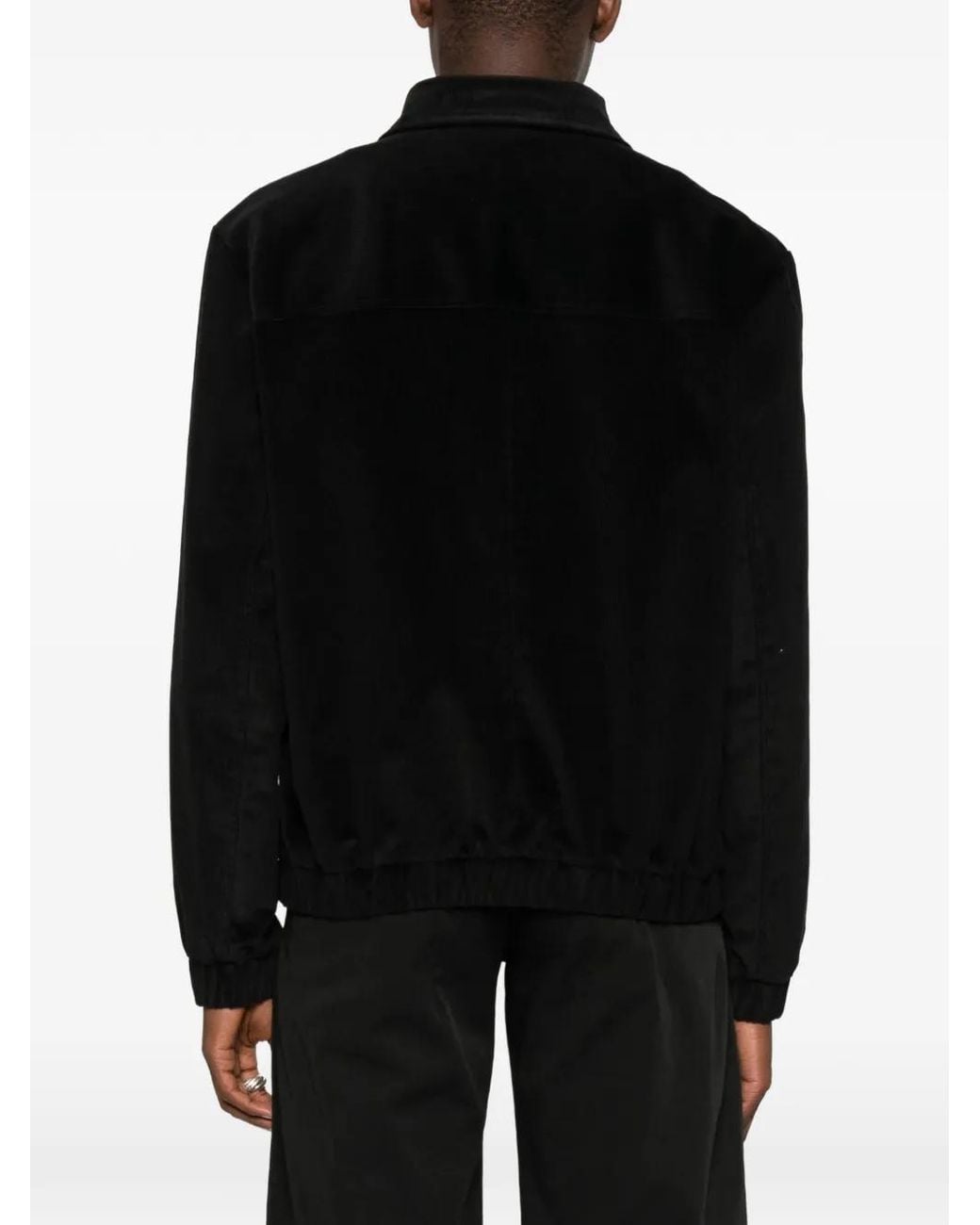MEDEA Black Zip-Up Bomber Jacket
