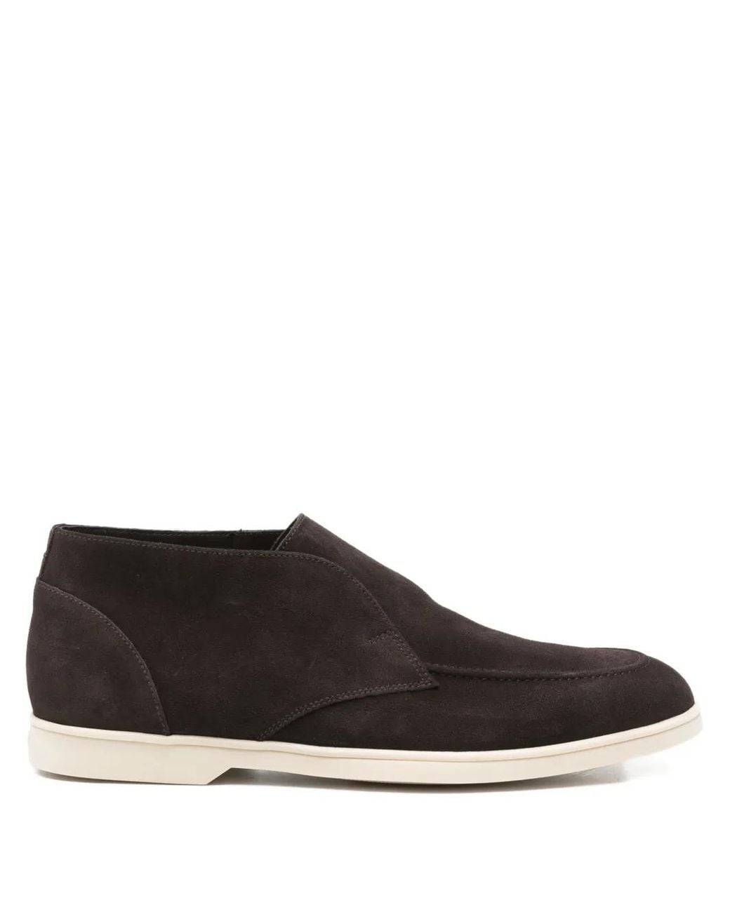Doucal's Brown Suede Boots for men