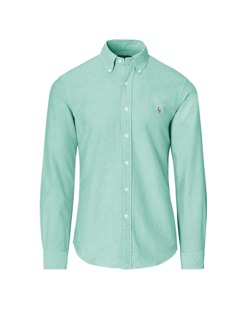 Polo Ralph Lauren Green Button-Up Shirt for men