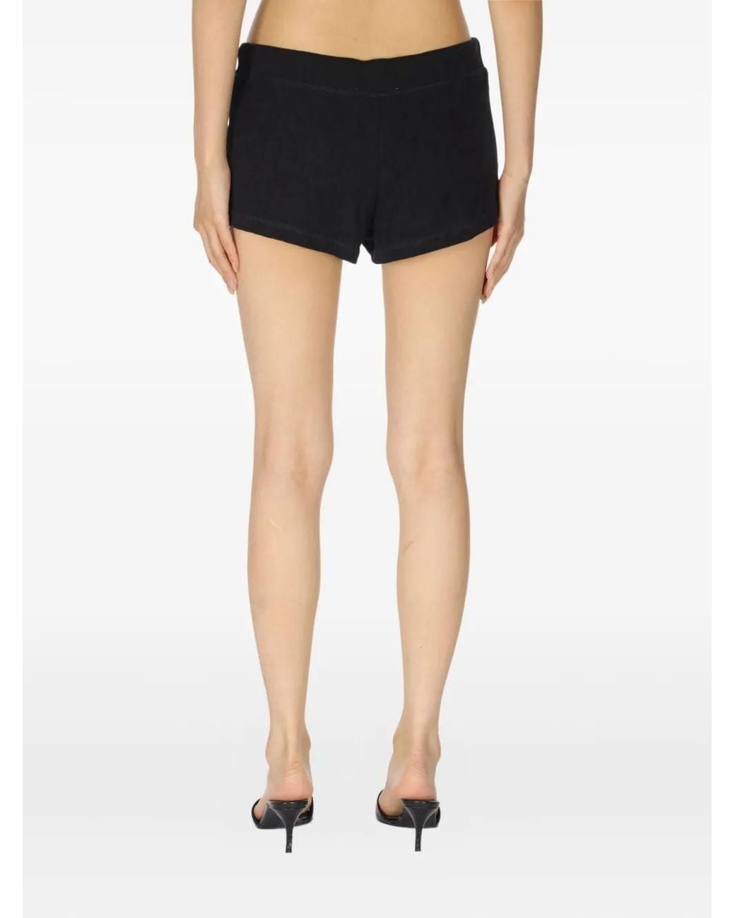 Entire studios Black Lightweight Micro Shorts