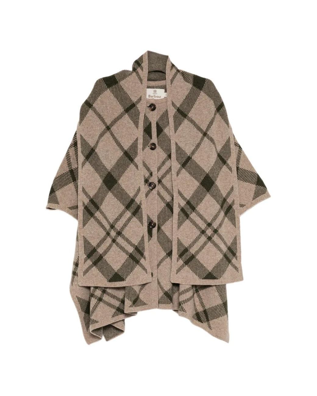 Barbour Vienna Cape in het Brown