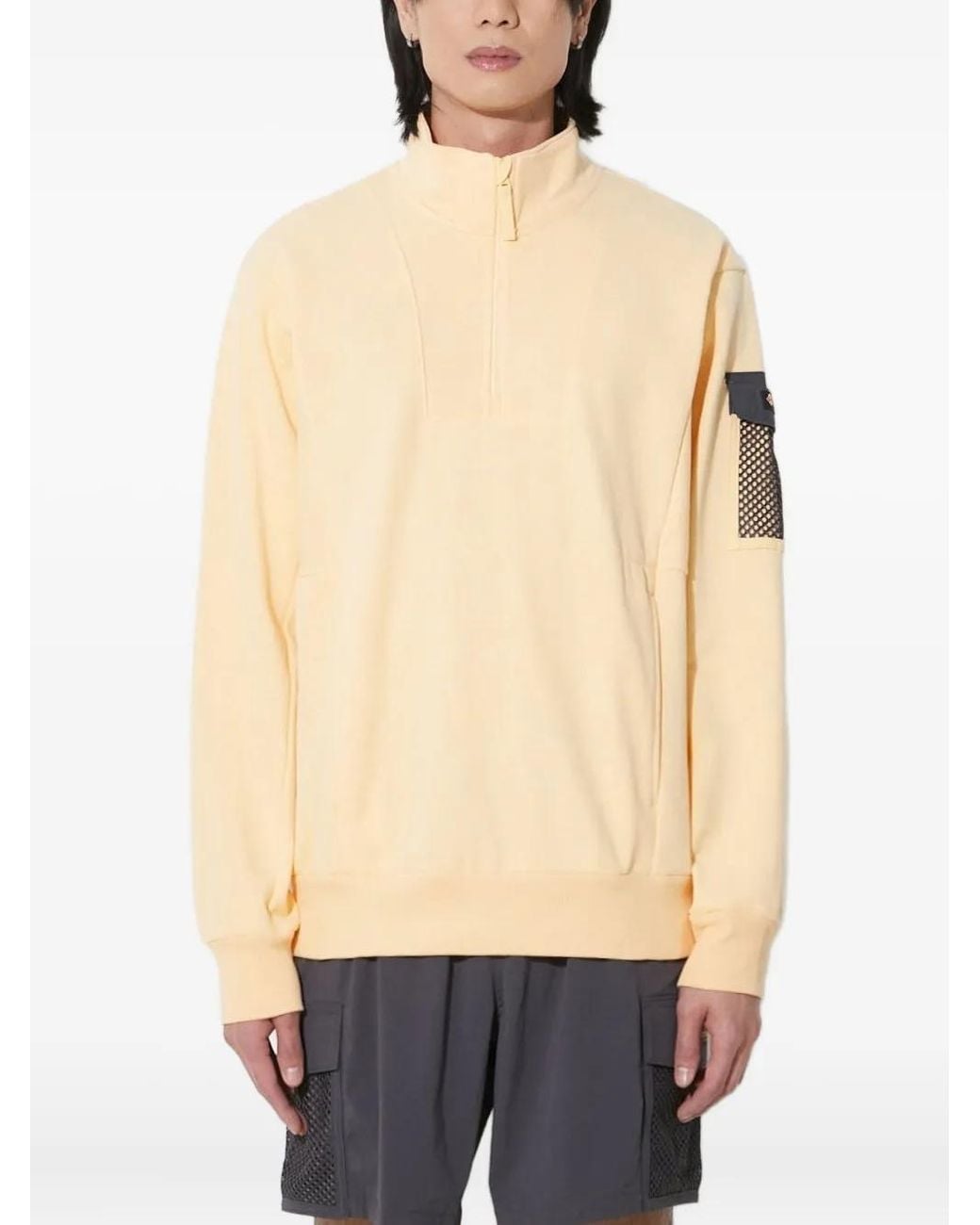 Columbia Natural Painted Peak Half-Zip Mesh-Pocket Sweatshirt for men