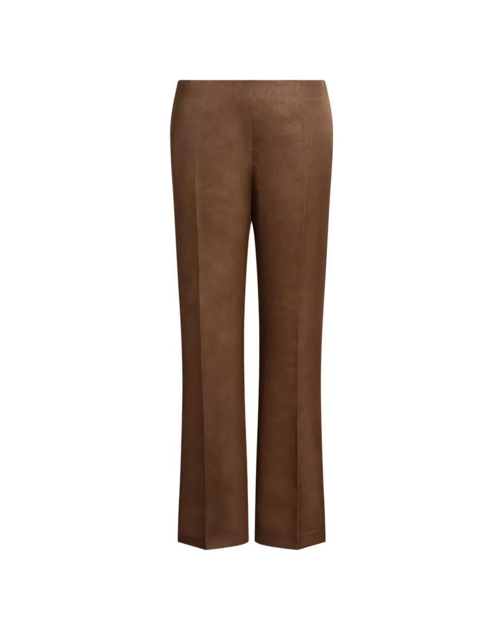 Alberta Ferretti Plooibroek in het Brown