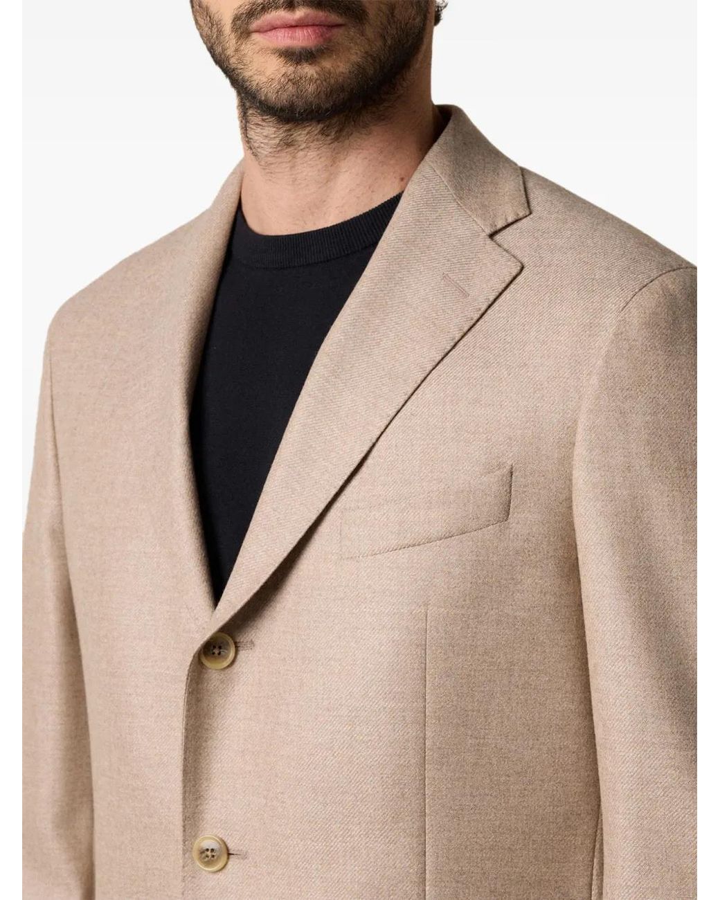 Brooks Brothers Natural Wool-Cashmere Blend Blazer for men