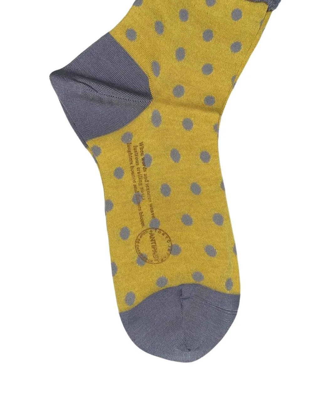 Antipast Blue Chaussettes À Pois