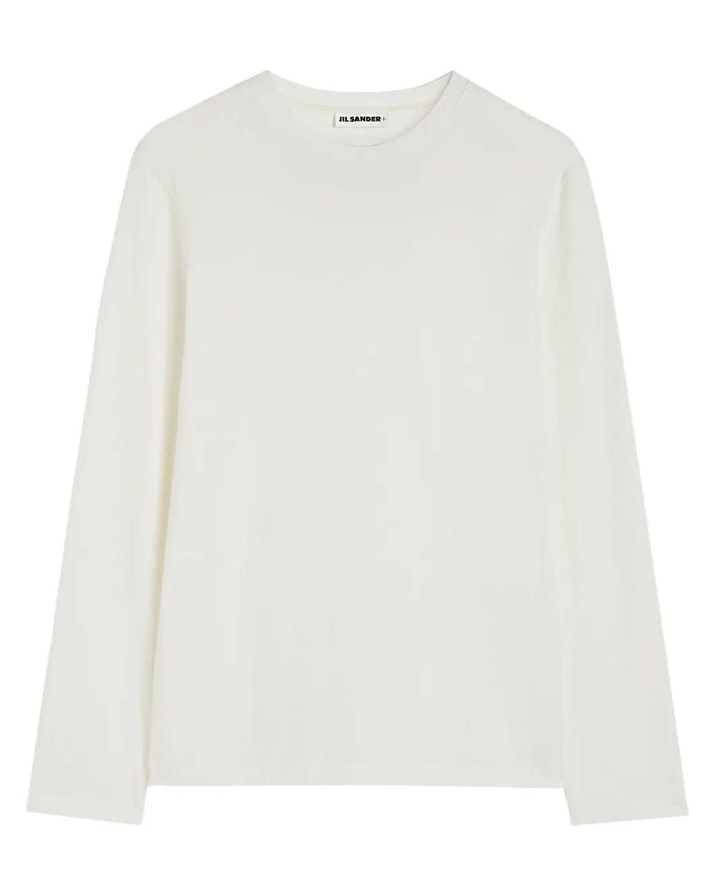Jil Sander White Crew-Neck T-Shirt