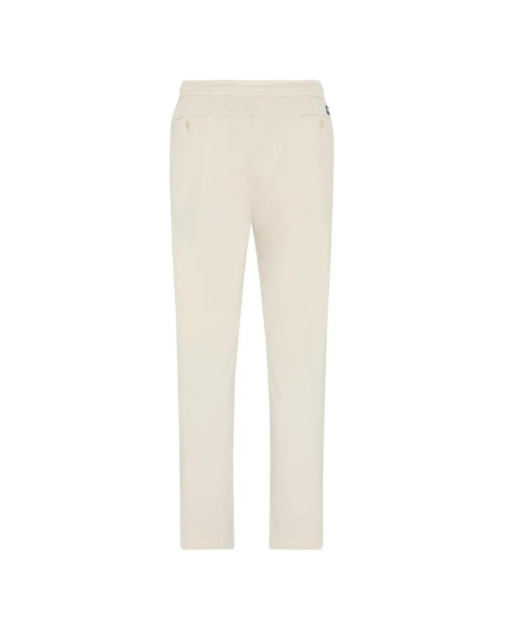 Vilebrequin White Clemence Elasticated-Waist Trousers for men