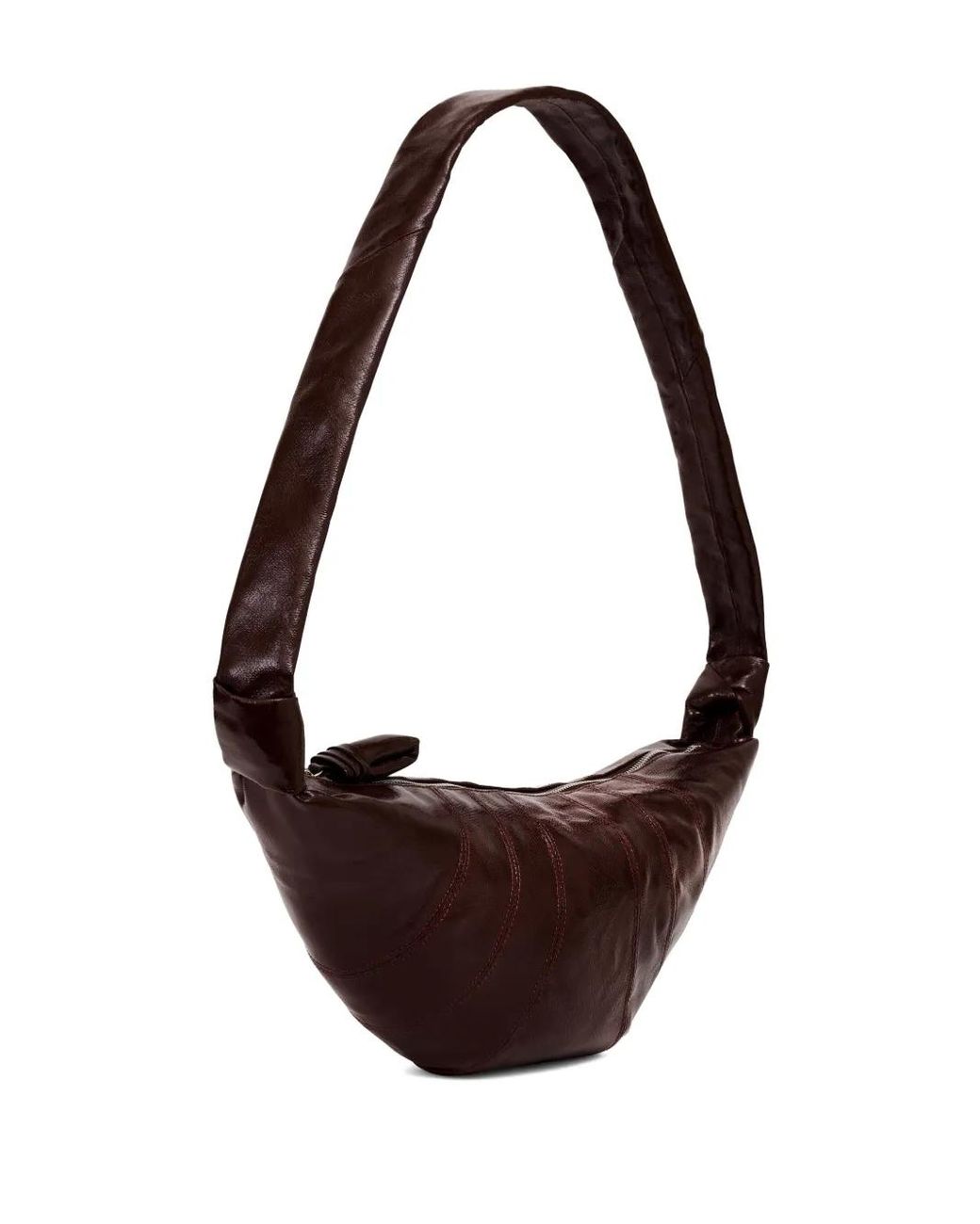 Lemaire Brown Medium Croissant Bag