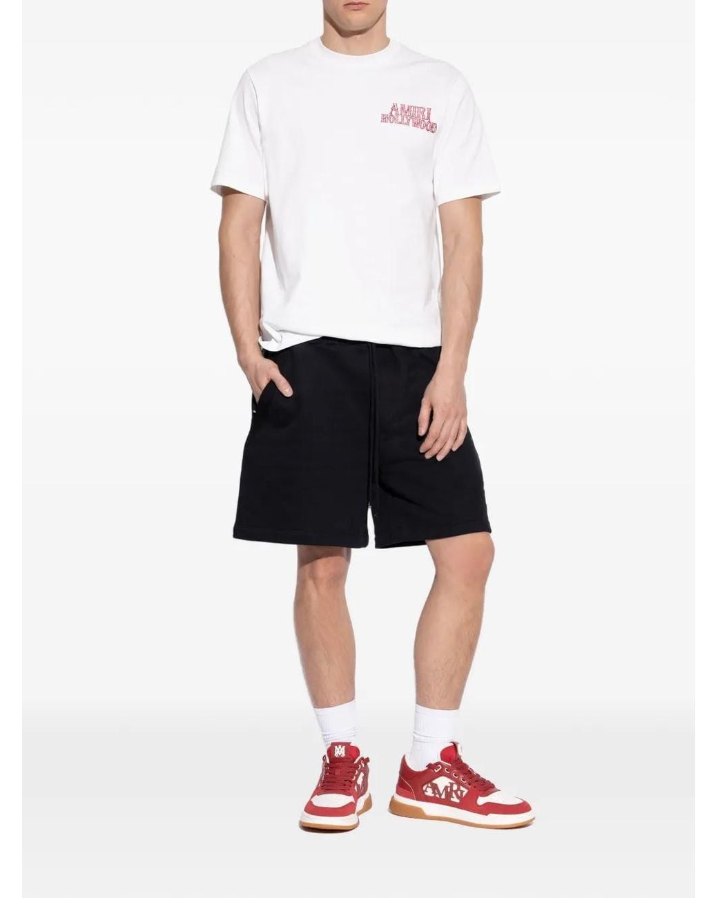 Amiri Red Classic Low Sneakers for men
