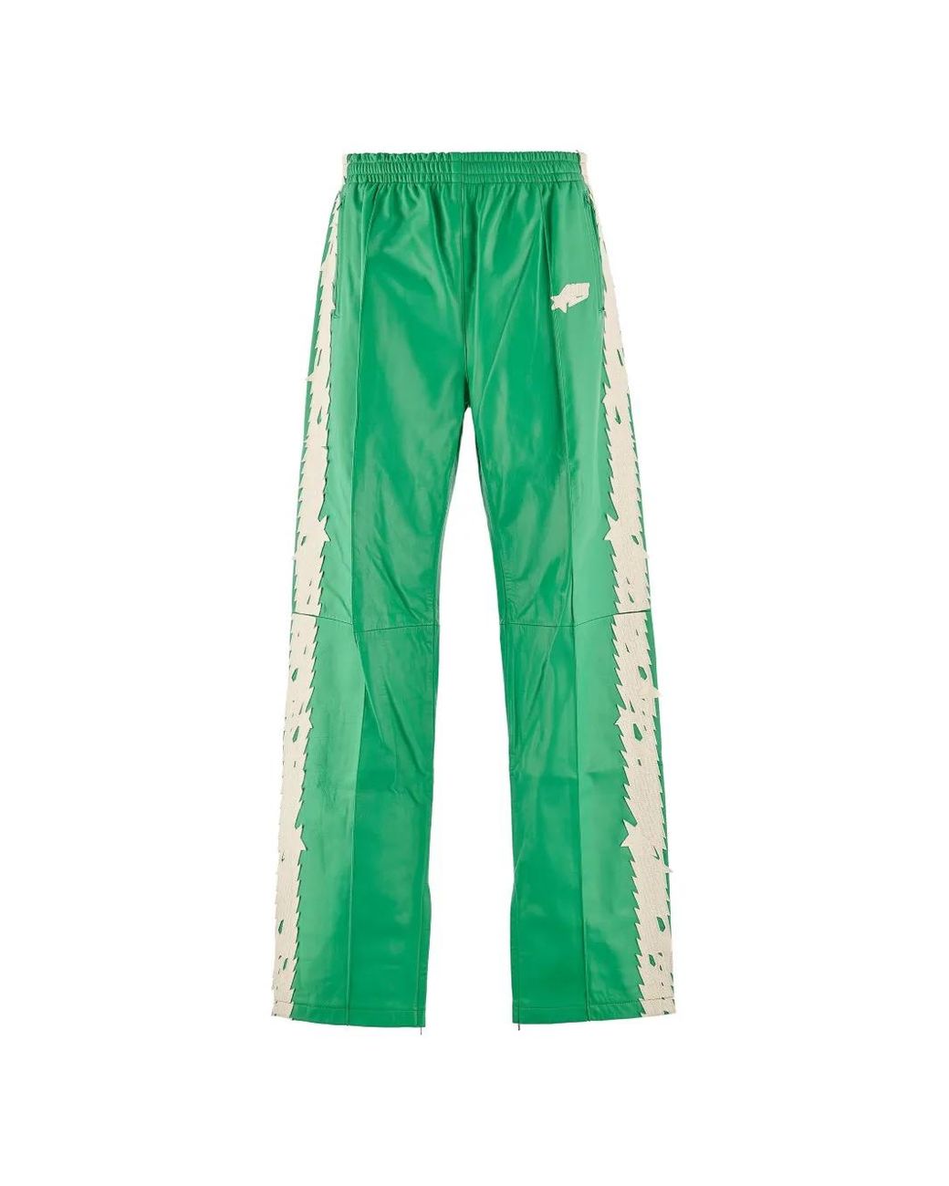 SAINT Mxxxxxx Green X Bape Star-Patch Track Pants for men