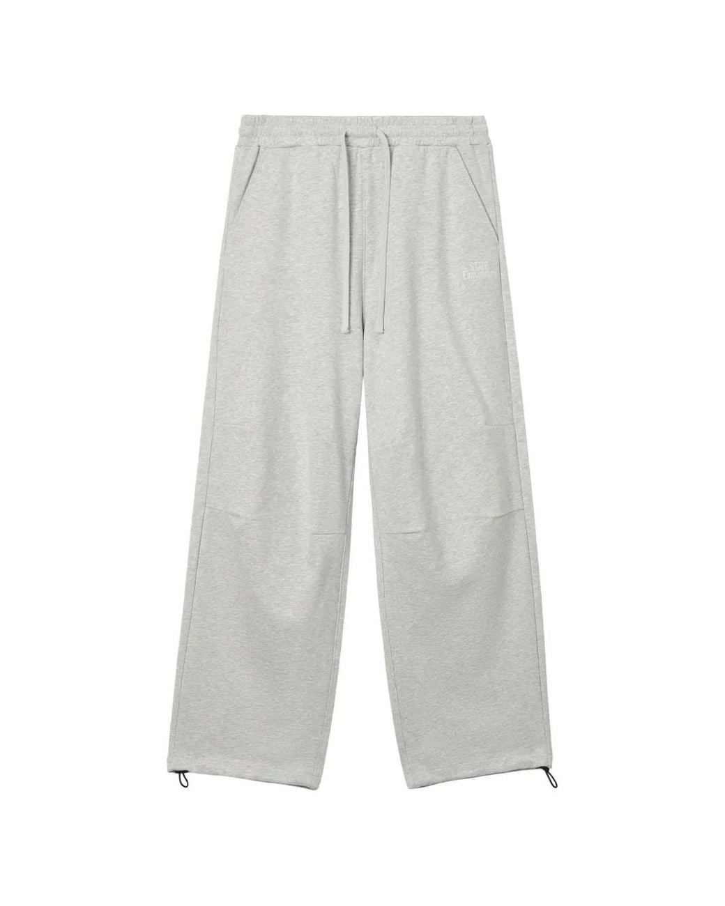 FIVE CM White Drawstring Track Pants for men