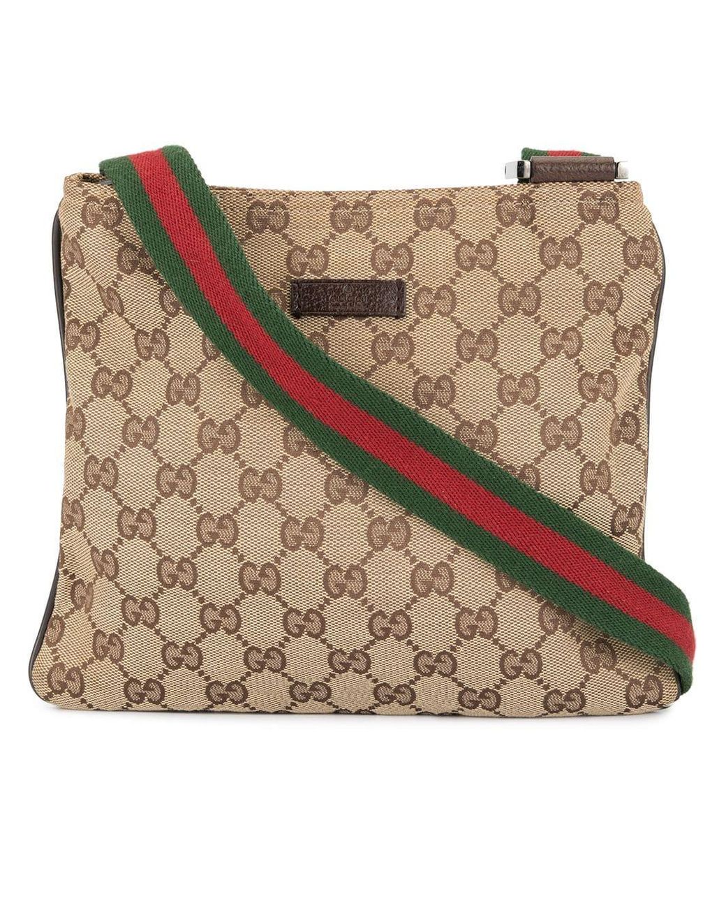 Gucci Pre-Owned GG Shelly Line Shoulder Bag - Farfetch