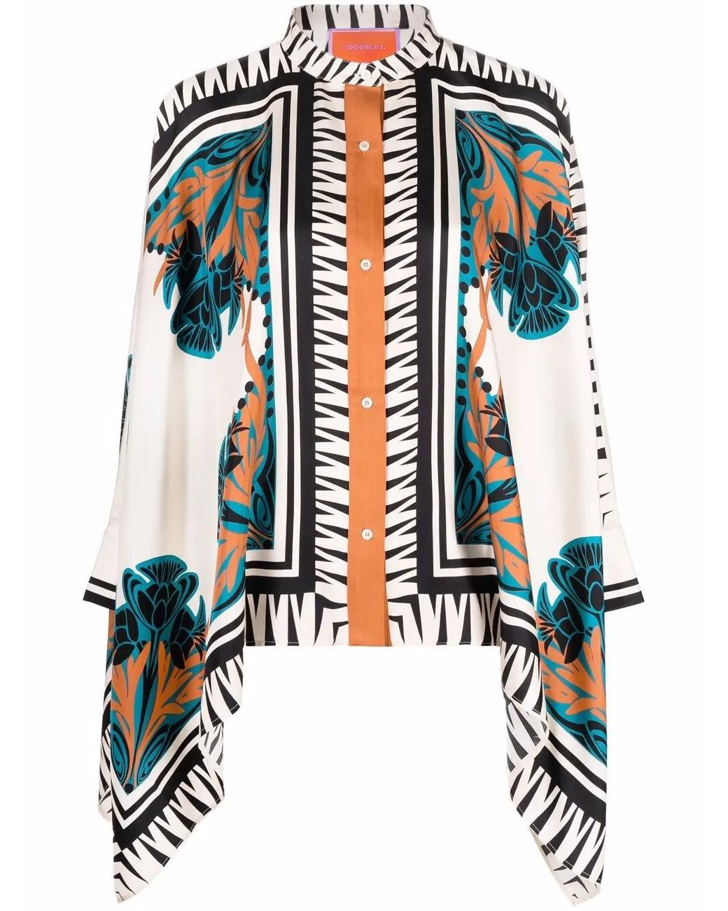 LaDoubleJ White Foulard Shirt