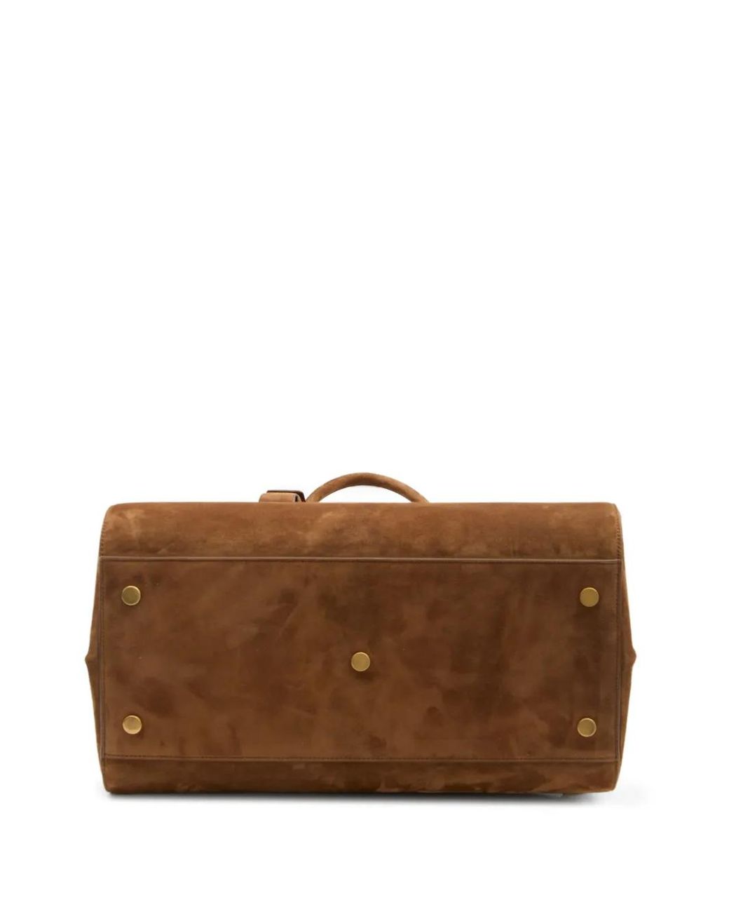 Bolso shopper Sac de Jour pequeño Saint Laurent de color Brown
