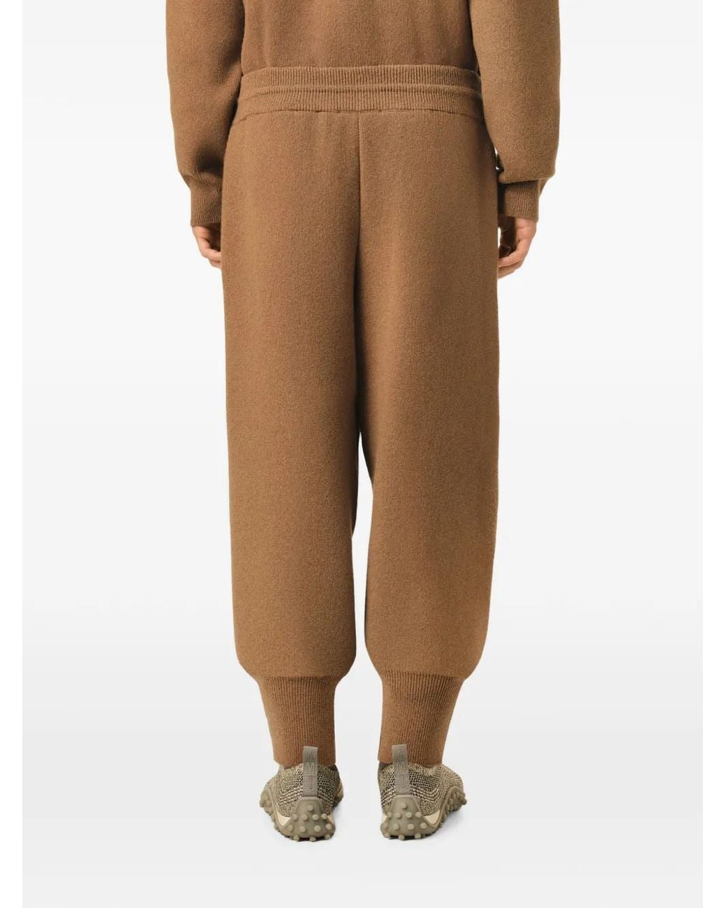 AMI Natural Wool Track Pants
