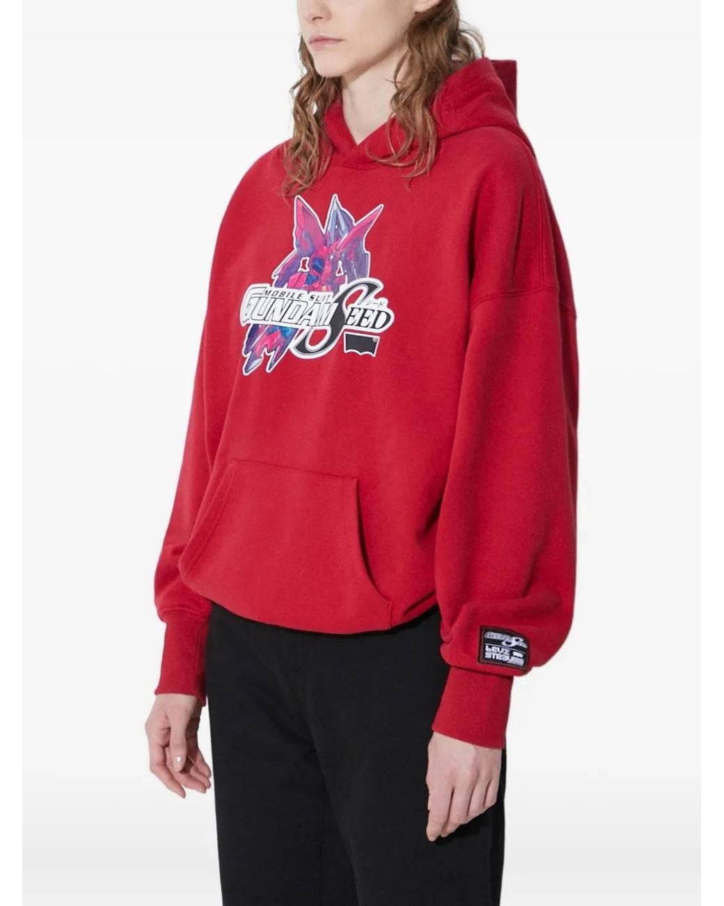 Levi's Red X Gundam Seed Graphic Hoodie