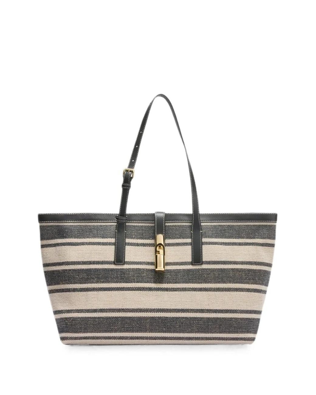 Furla Blue Debby Tote L