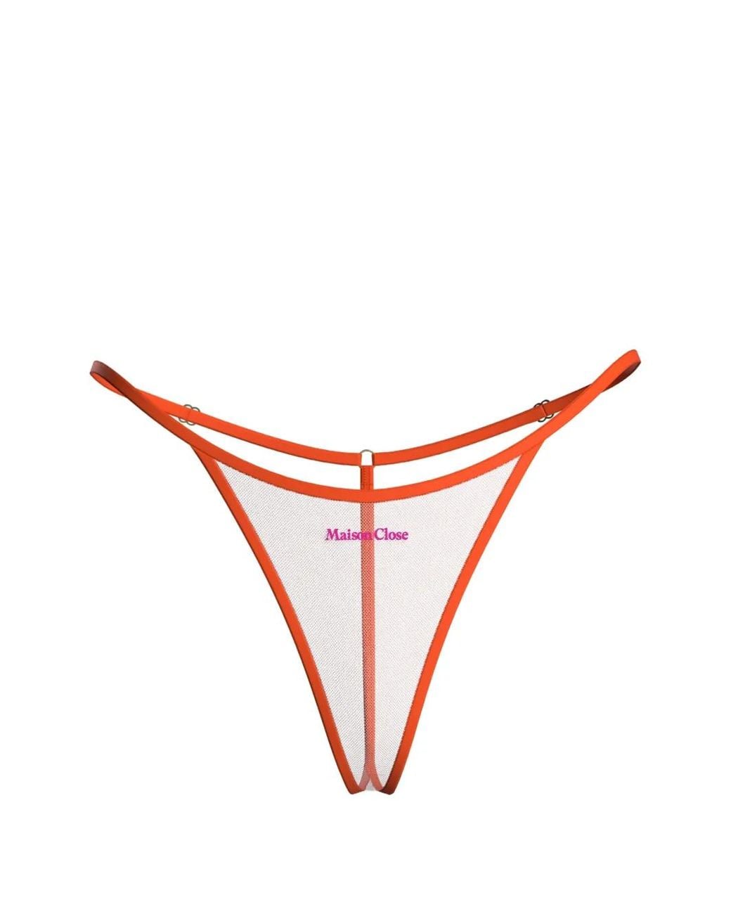 Maison Close Panorama Micro String in het Red