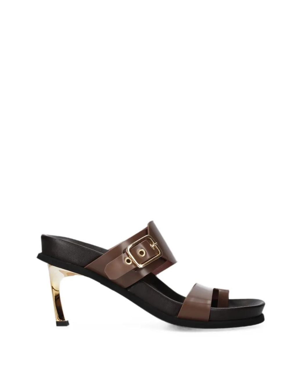 Premiata Black Nappa Leather Sandals