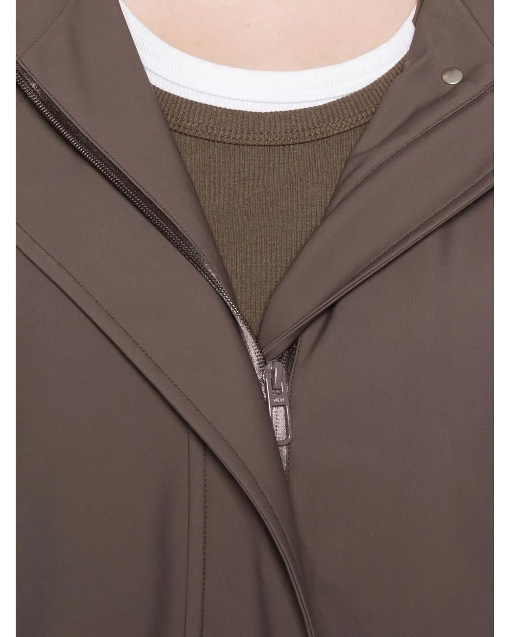 DUNO Brown Hooded Jacket