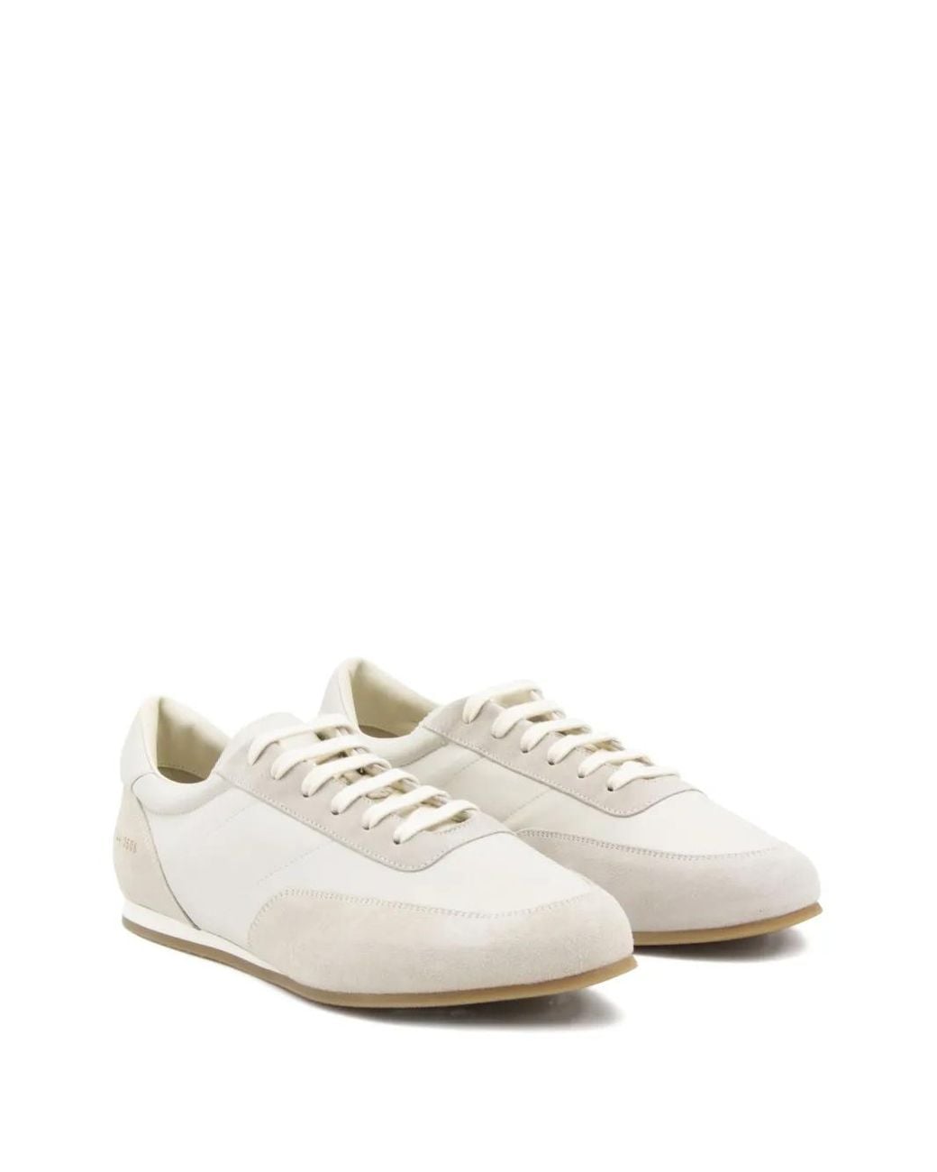 Common Projects White Leather Suede Sneakers for men
