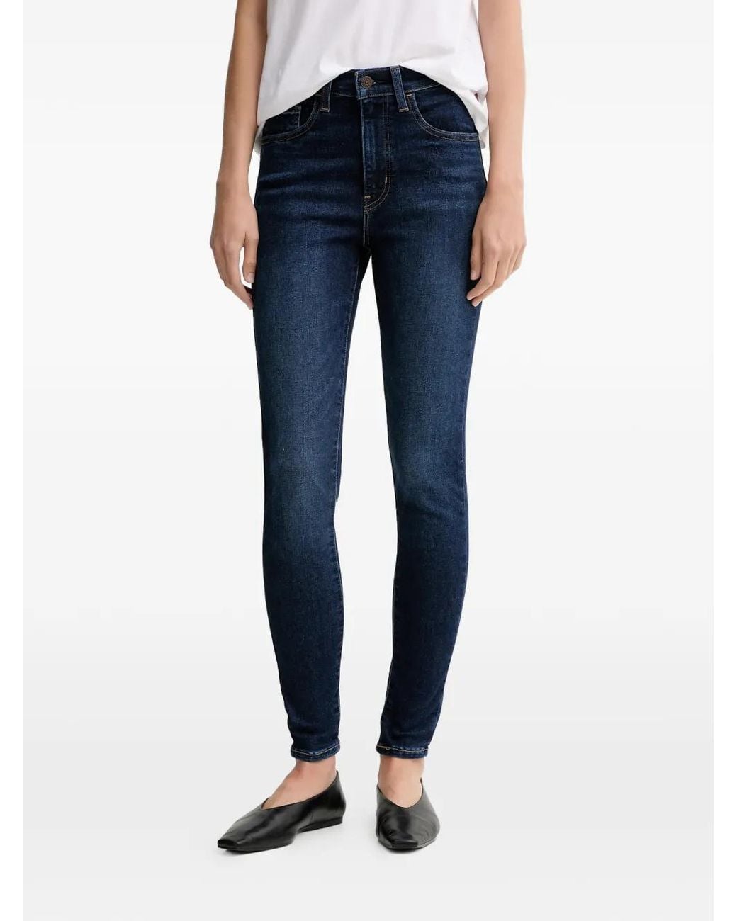 Levi's Blue 720 Straight-Leg Jeans
