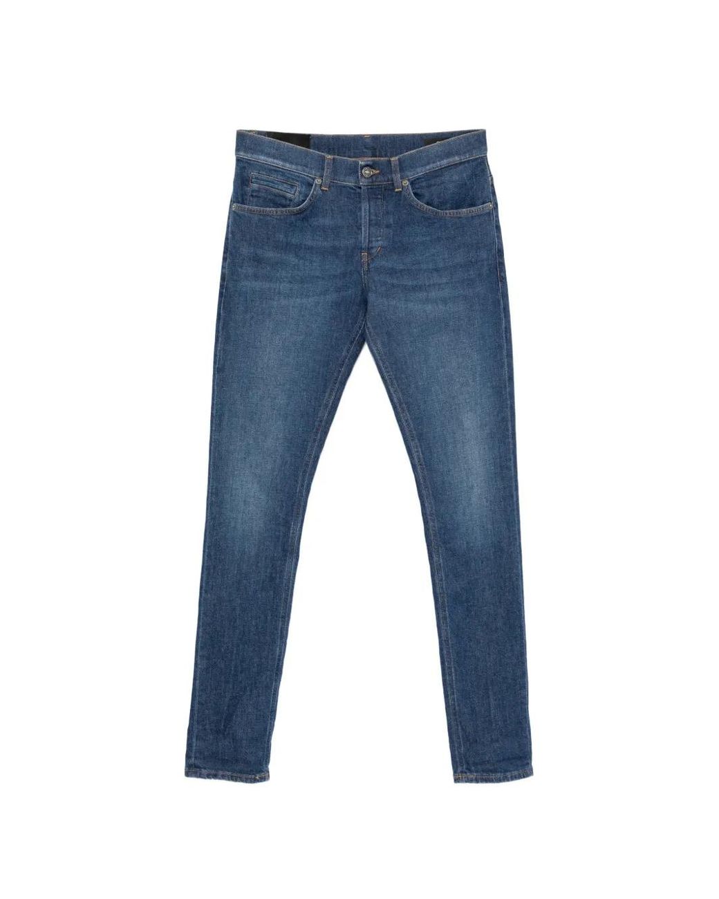 Vaqueros Con Efecto Desgastado Dondup de hombre de color Blue
