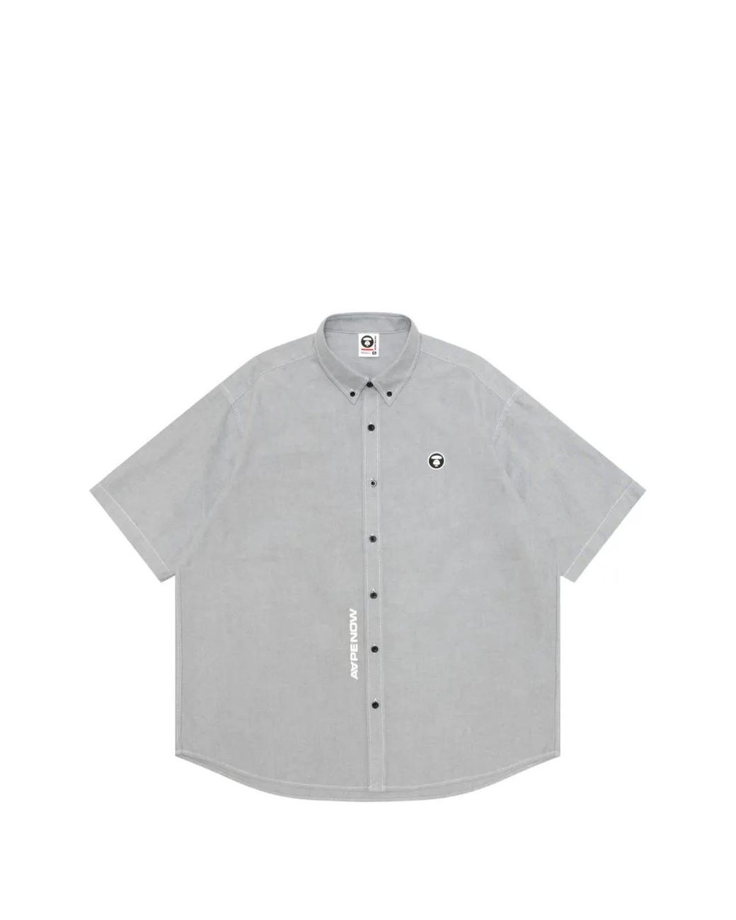 Aape By A Bathing Ape Hemd Mit Logo-Patch in Gray für Herren